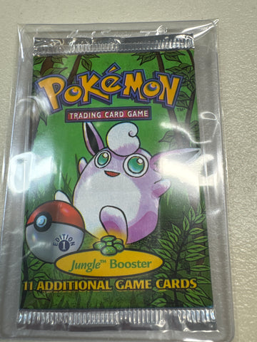 Pokémon Jungle 1st edition booster pack