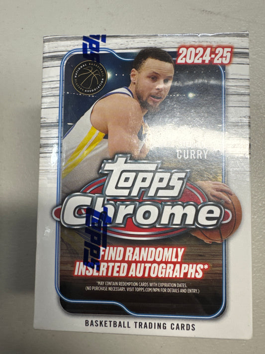 2024-25 Topps Chrome basketball blaster