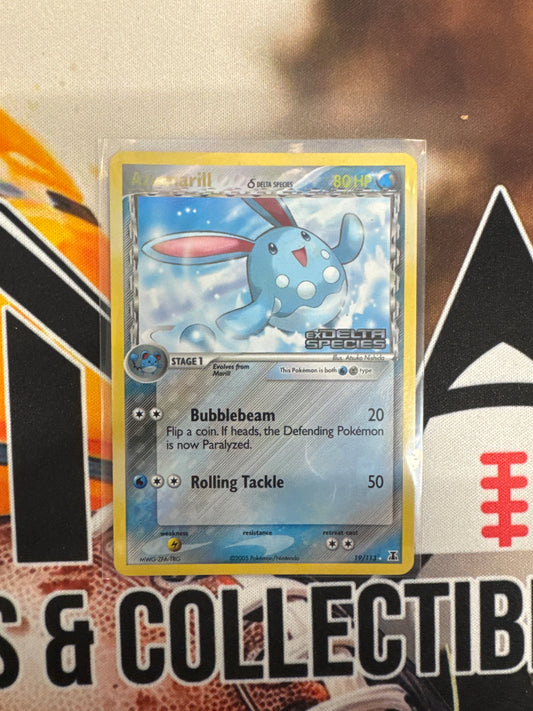 Pokémon Azumarill Delta Species Reverse Holo 19/113