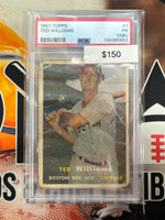 1957 Topps MLB Ted Williams PSA 1 (MK)