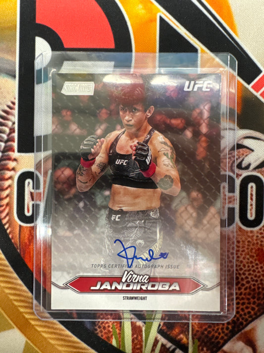 2025 Topps Stadium Club UFC Virna Jandiroba Autograph