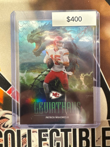2025 Topps Signature Class NFL Patrick Mahomes II Leviathans Case Hit SSP