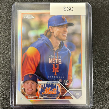 2023 Topps Chrome Brett Baty SP image variation