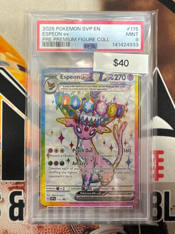 Pokemon Espeon ex SVP 175 Promo PSA 9