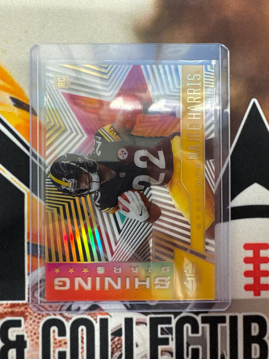 2021 Panini Illusions NFL Najee Harris Rookie Shining Stars Acetate /25