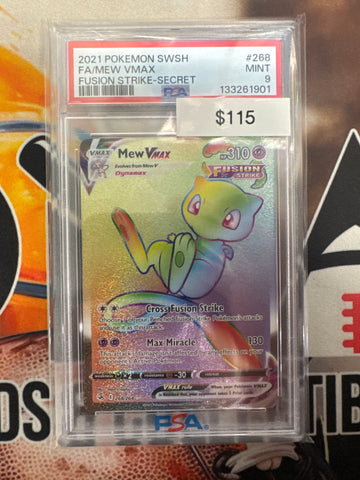 Pokémon Mew VMAX 268/264 PSA 10
