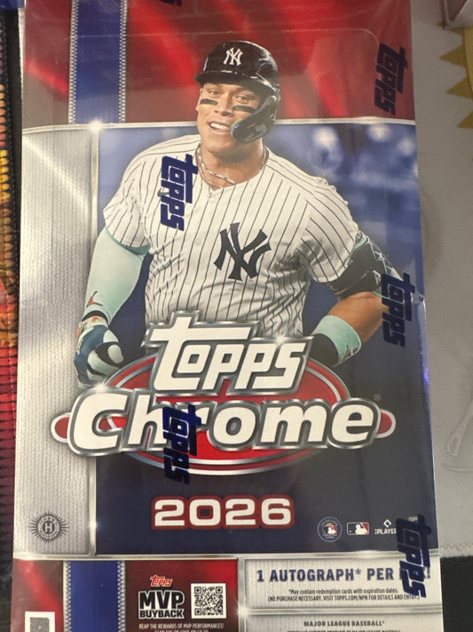 2026 Topps Chrome MLB Hobby
