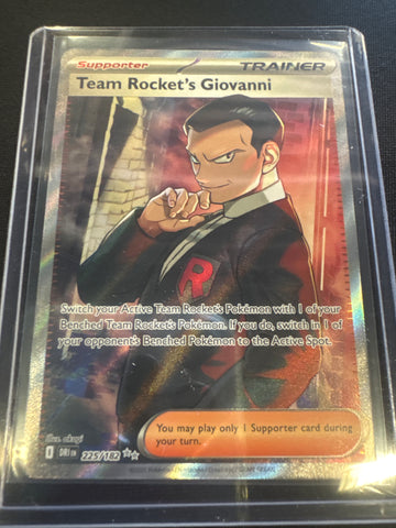 Pokemon Team Rocket’s Giovanni 225/182