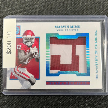 2023 Encased Collegiate Marvin Mims 1/1