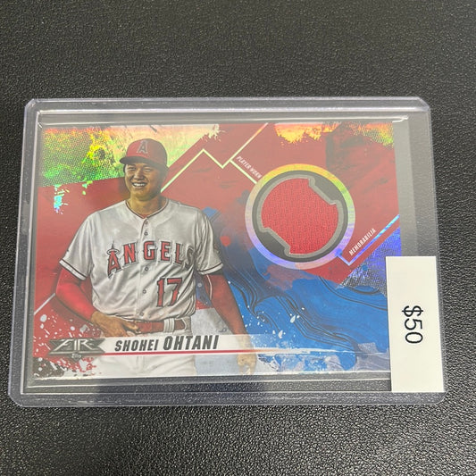 2019 MLB Topps Fire Shohei Ohtani Patch