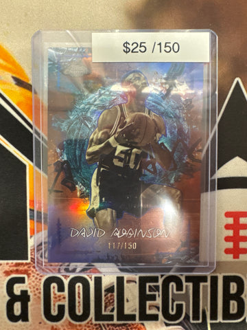 2026 Topps Chrome NBA X Cactus Jack David Robinson La Flame Blue Refractor /150