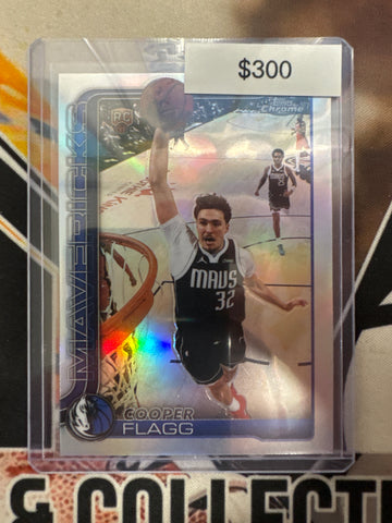 2026 Topps Chrome NBA Update Cooper Flagg Rookie Refractor