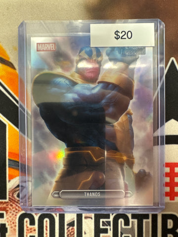 2026 Topps Chrome Marvel Thanos FanFare Card SP