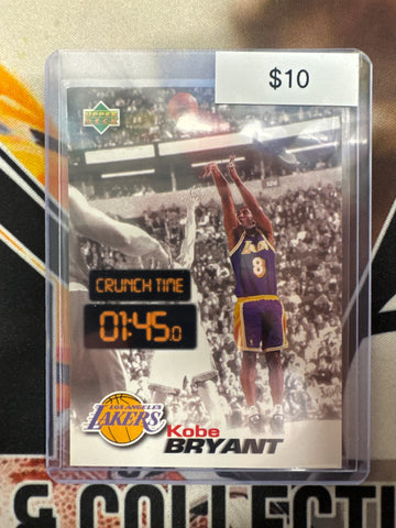 1997 Upper Deck Basketball Kobe Bryant Crunch Time