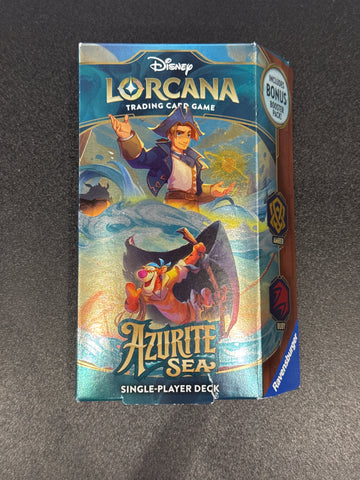 Disney Lorcana Azurite Sea Starter Deck Amber & Ruby