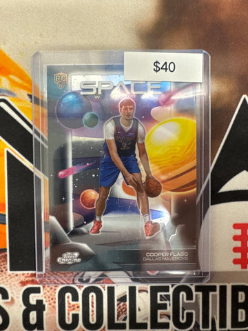 2025-26 Topps Chrome Cosmic NBA Cooper Flagg Rookie Space Walk