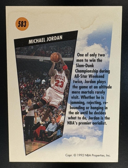 1991-92 Skybox Michael Jordan #583 Bulls