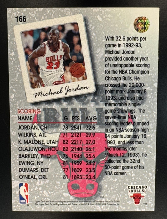 1993-94 Upper Deck Michael Jordan #166 Bulls