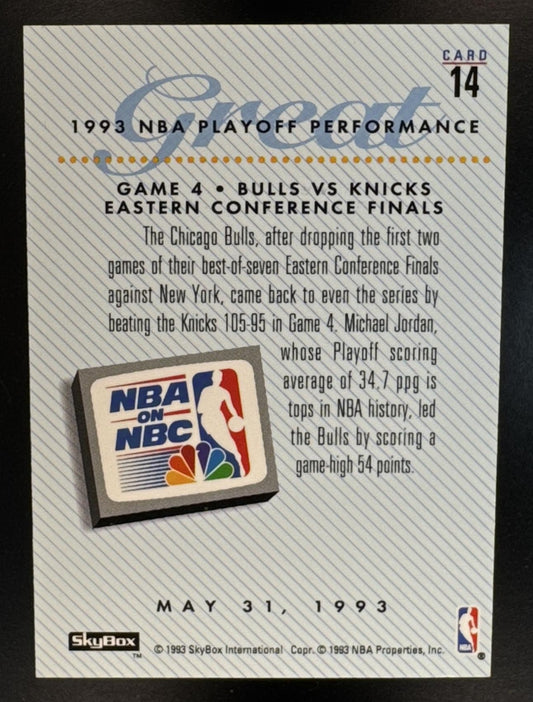 1993-94 Skybox Premium Michael Jordan #14 Bulls