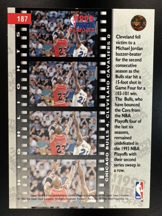 1993-94 Upper Deck Michael Jordan #187 Bulls