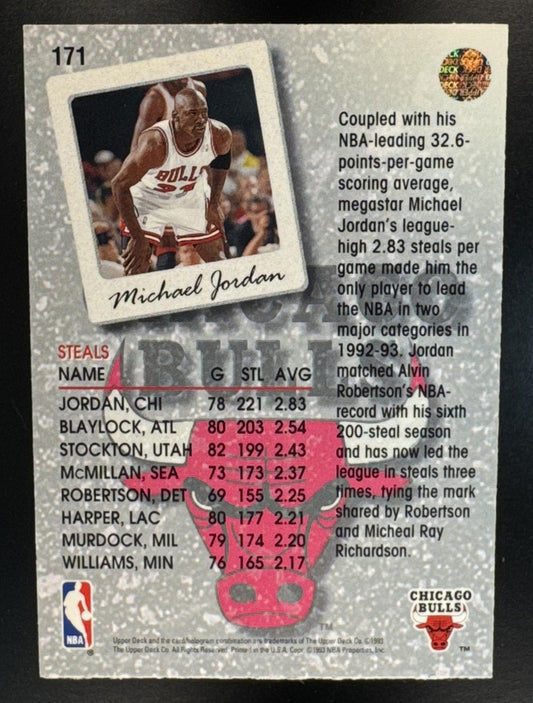 1993-94 Upper Deck Michael Jordan #171 Bulls