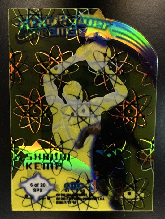 1997-98 Fleer Ultra Shawn Kemp #6 SPP Star Power Plus Cavaliers