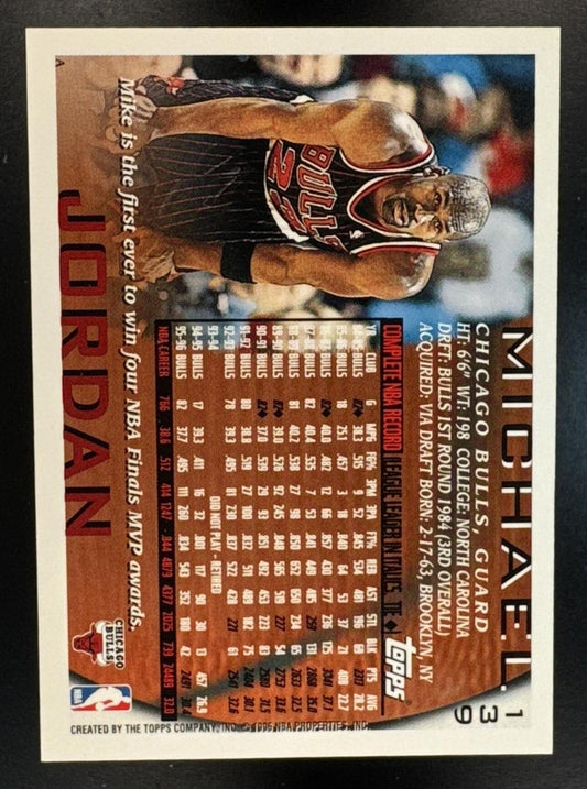 1996-97 Topps Michael Jordan #139 Bulls