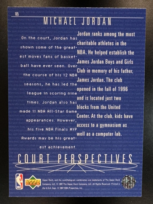 1997-98 Upper Deck Michael Jordan #165 Bulls