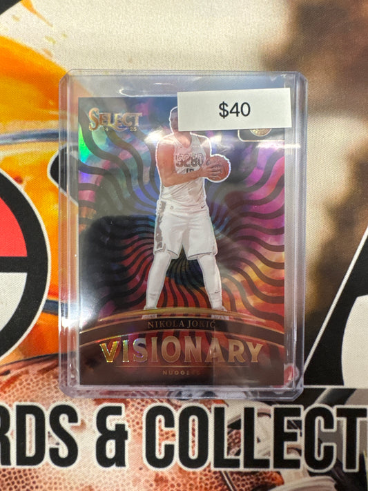 2024-25 Panini Select NBA Nikola Jokic Visionary SP