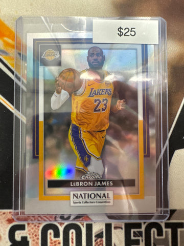 2026 Topps Chrome NBA The National LeBron James Refractor