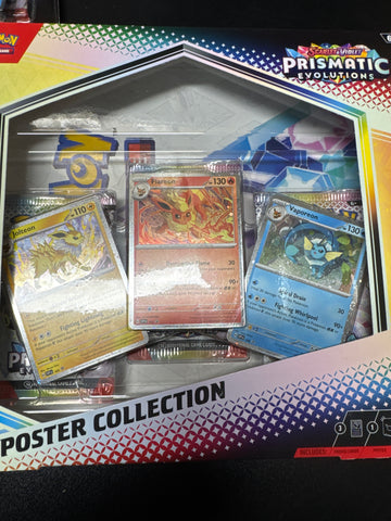Pokemon Prismatic Evolutions Poster collection