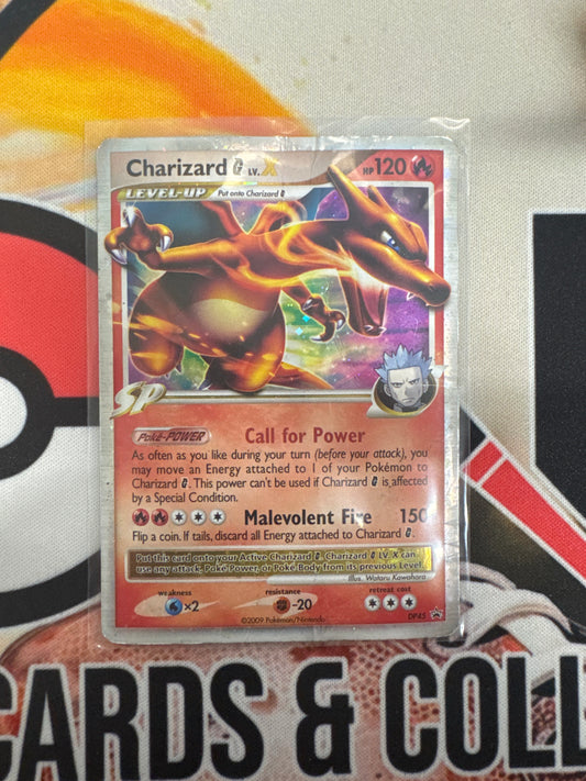 Pokemon Charizard G LV X DP45 Promo LP