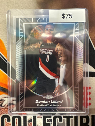 2026 Topps Chrome NBA Damian Lillard Shadow Etch SSP