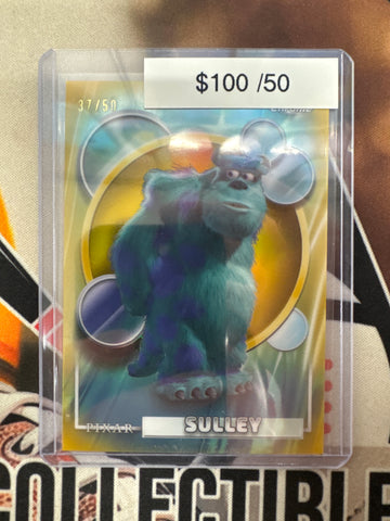 2026 Topps Chrome Disney Sulley Gold Refractor /50