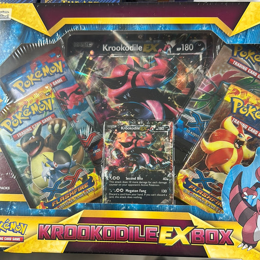 2014 Pokémon Krookodile Ex Collection Box