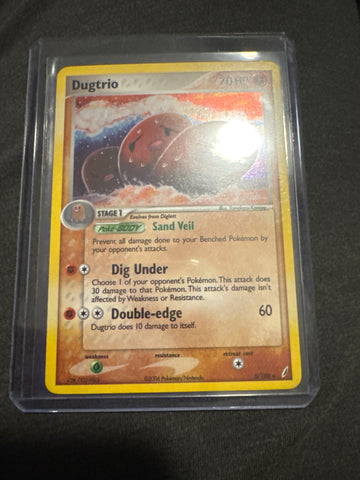 Pokemon Dugtrio 5/100 Crystal Guardians holo