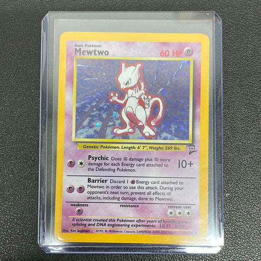 Pokémon Mewtwo (Base Set 2) 10/130 MP