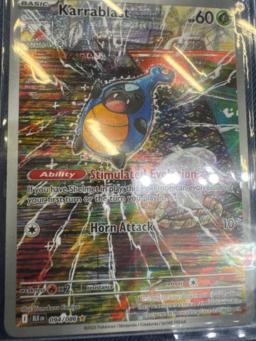 Pokemon Karrablast 094/086 Black Bolt