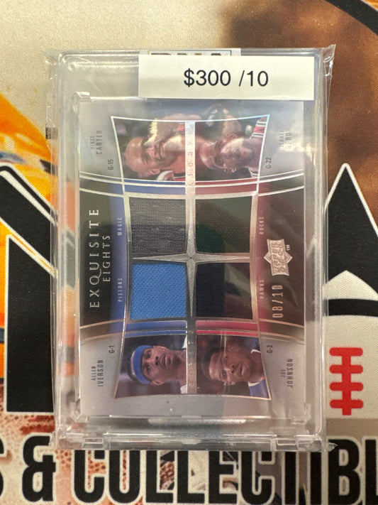 2009-10 Exquisite Eights Allen Iverson Vince Carter /10