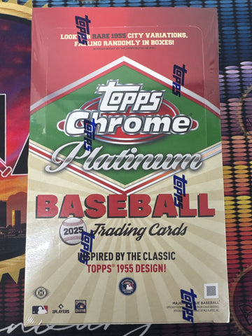 2025 Topps Chrome Platinum MLB Hobby