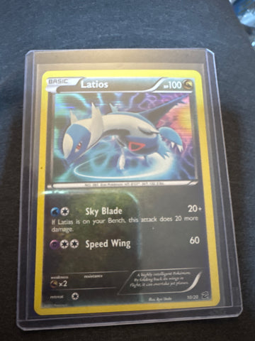 Pokemon Latios 10/20 holo Dragon Vault