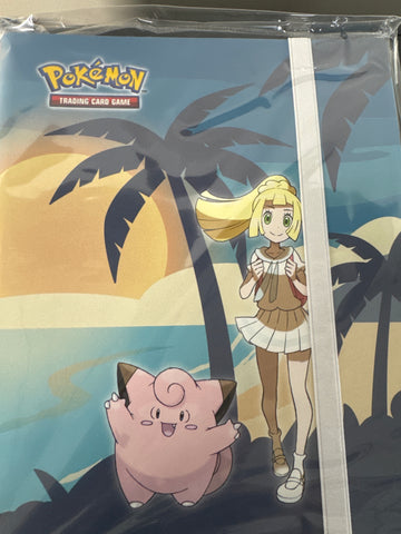 Pokemon 9 pocket pro binder Lillie & Clefairy