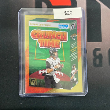 2023 NFL Trevor Lawrence Donruss Crunch Time