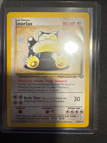 Pokemon Snorlax 27/64 Jungle