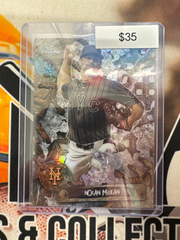 2026 Topps Chrome MLB X Cactus Jack Nolan McLean Rookie Refractor