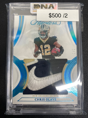 2022 Flawless Chris Olave Rookie Patch 2/2