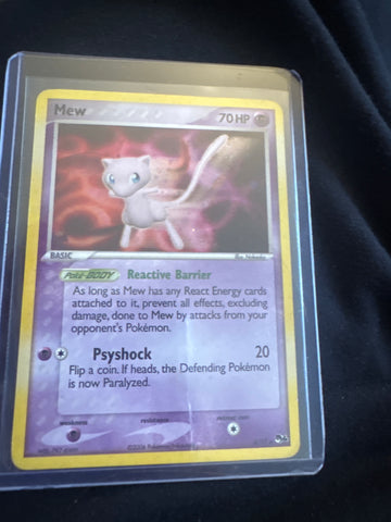 Pokémon Mew Pop Series 4 4/17 Holo MP