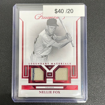 2023 Flawless Nellie Fox Patch /20