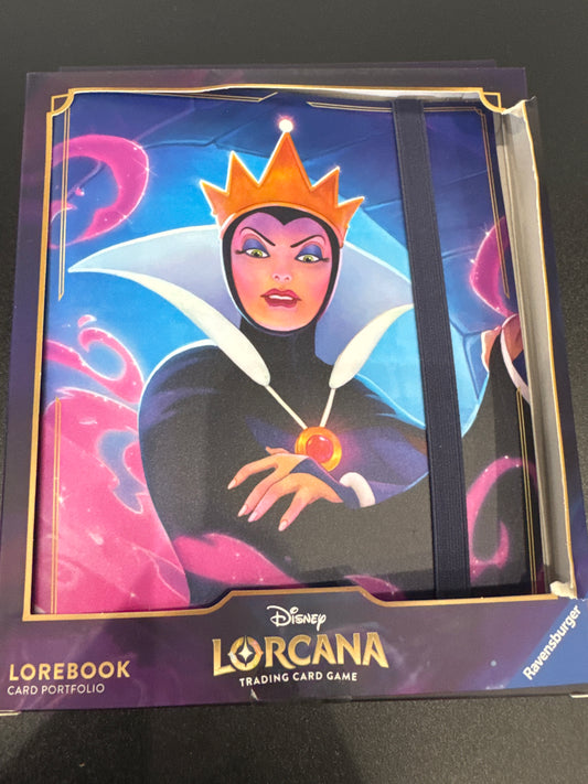Disney Lorcana Lorebook Card Portfolio