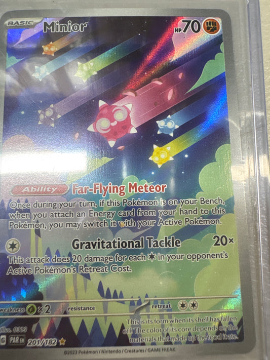 Pokemon Minior 201/182 Paradox Rift